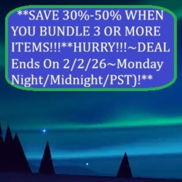 Other - 💙❄️💙BUNDLE 3+ ITEMS=30%-50% OFF!💙❄️💙